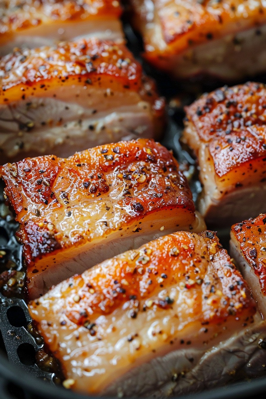 Air Fry Pork Belly Recipe