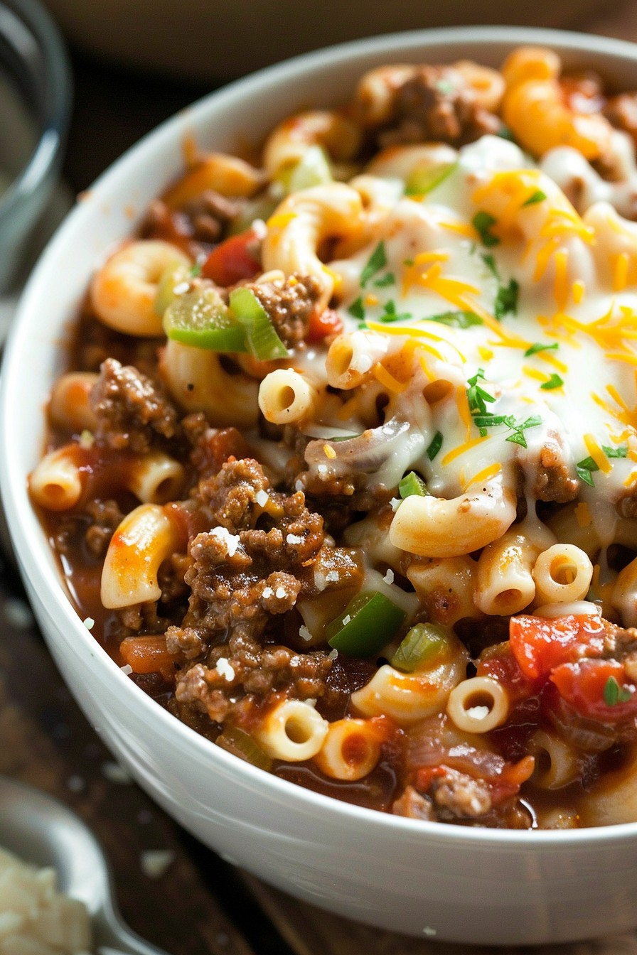 American Chop Suey Recipe