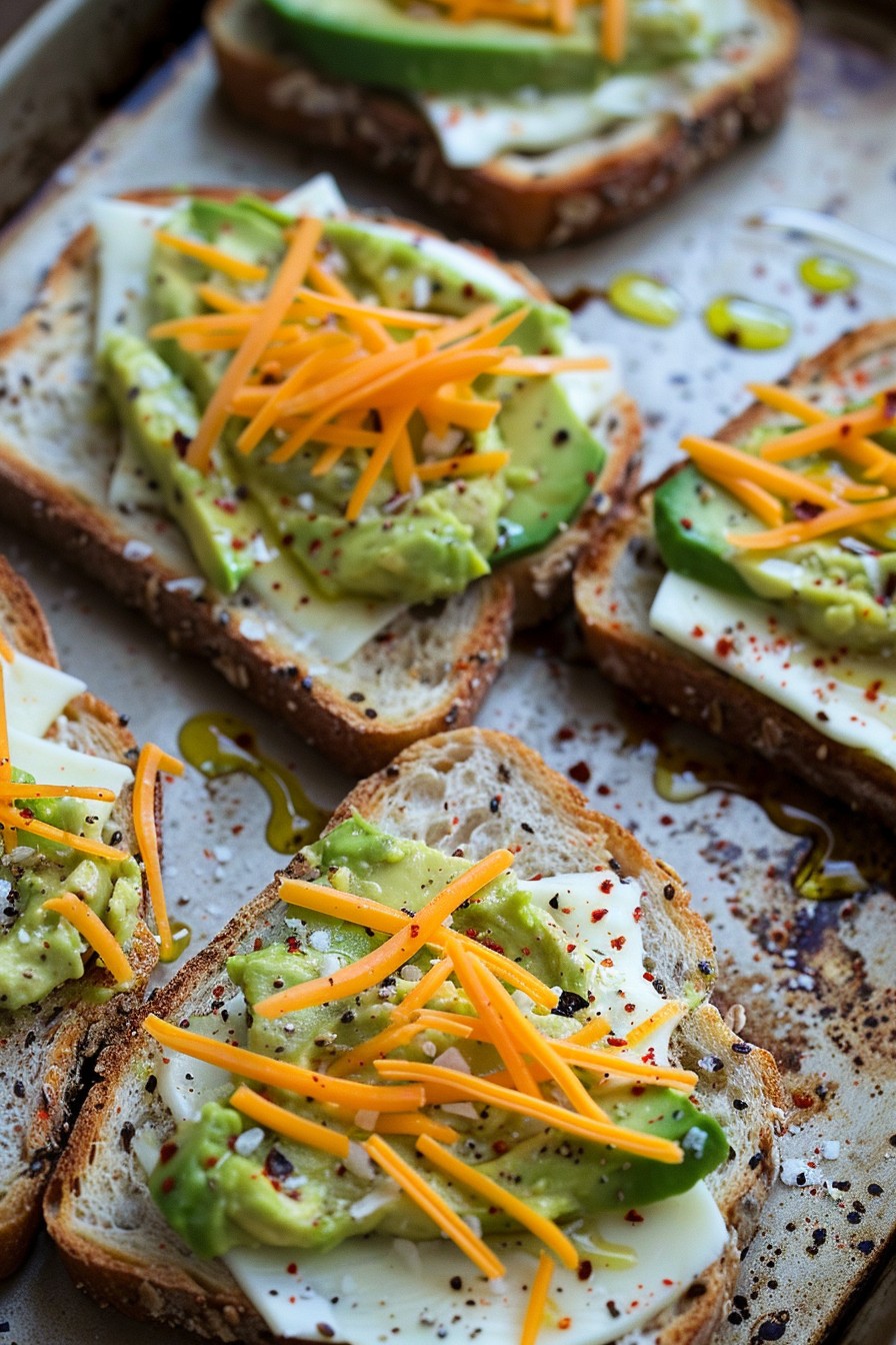 Avocado Toast Recipe With Cheese