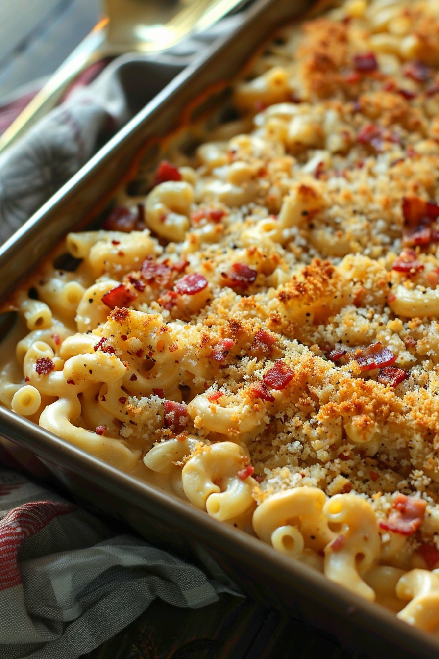 Baked Mac N Cheese Recipe With Bacon