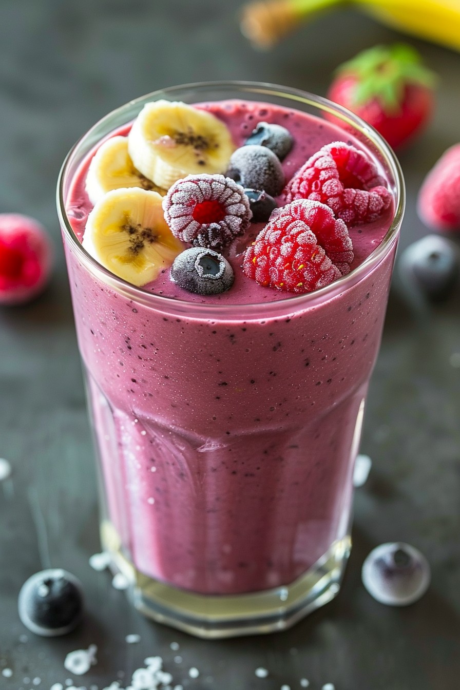 Banana Berry Smoothie Recipe