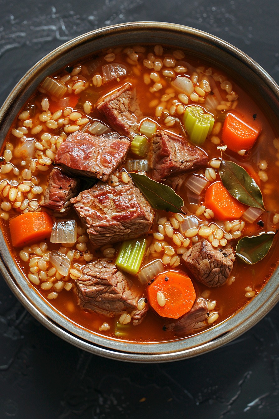Barley Soup Recipe Beef