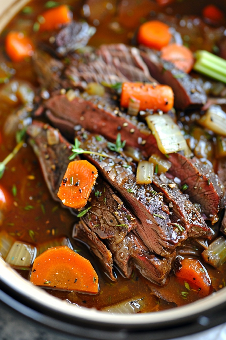 Beef Shoulder Roast Recipe Slow Cooker