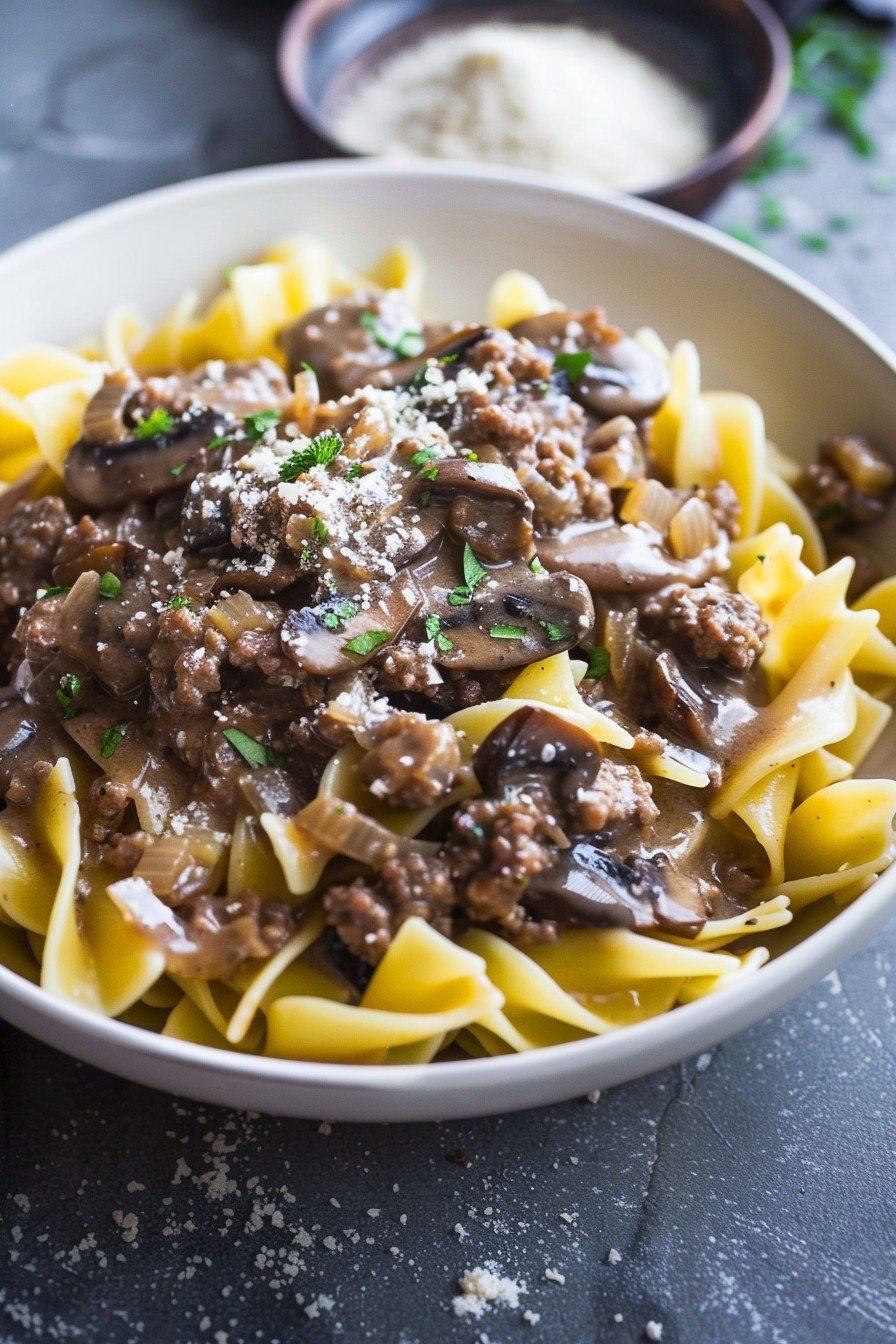 Beef Stroganoff Recipe With Hamburger