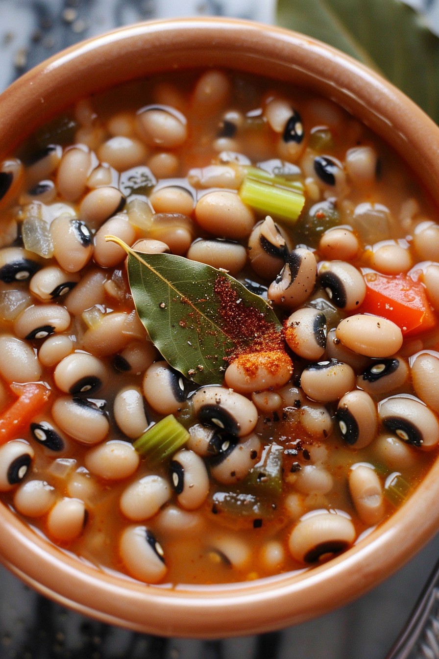 Black Eyed Peas No Meat Recipe
