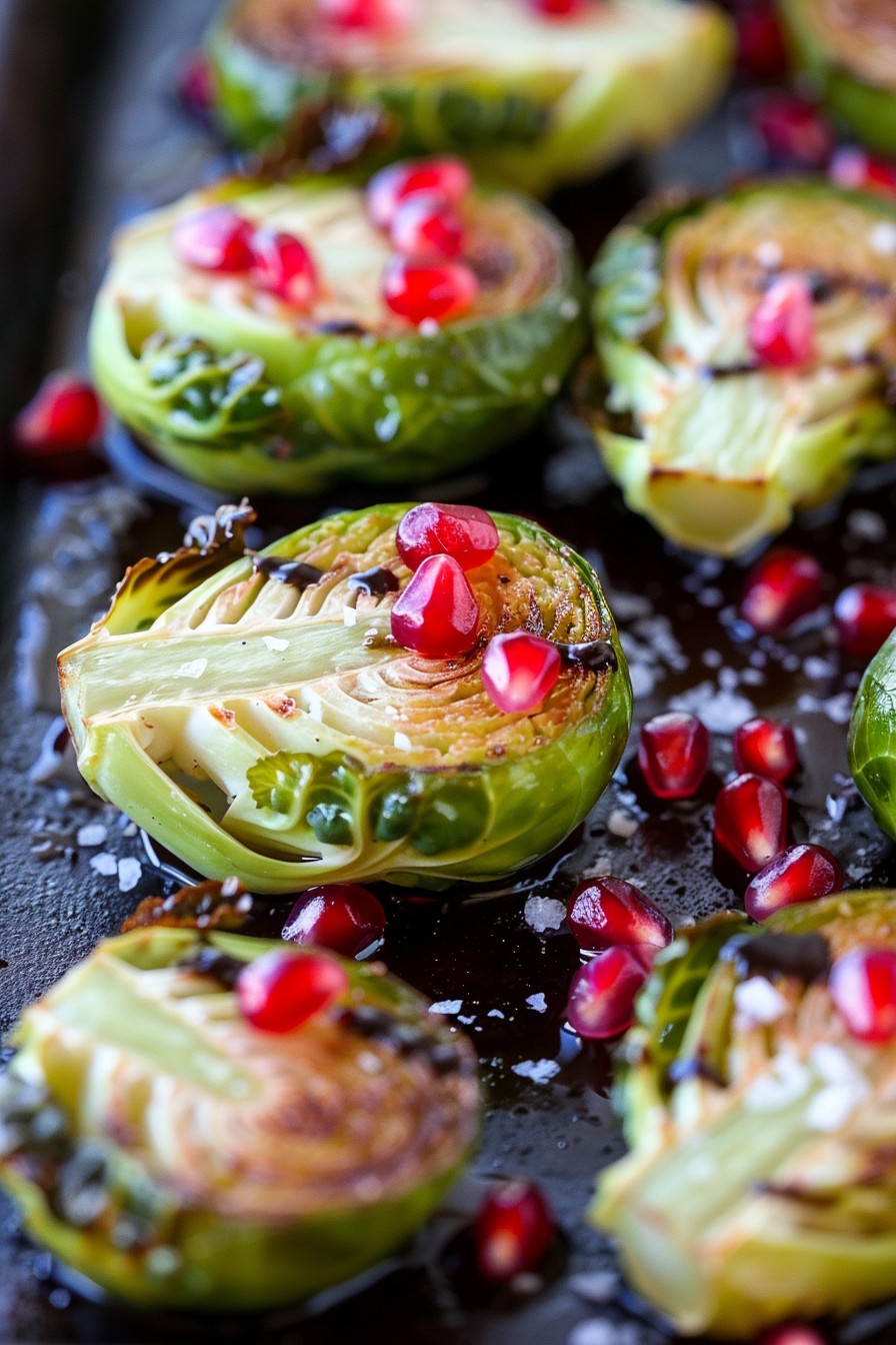 Brussel Sprouts Recipe With Pomegranate Seeds