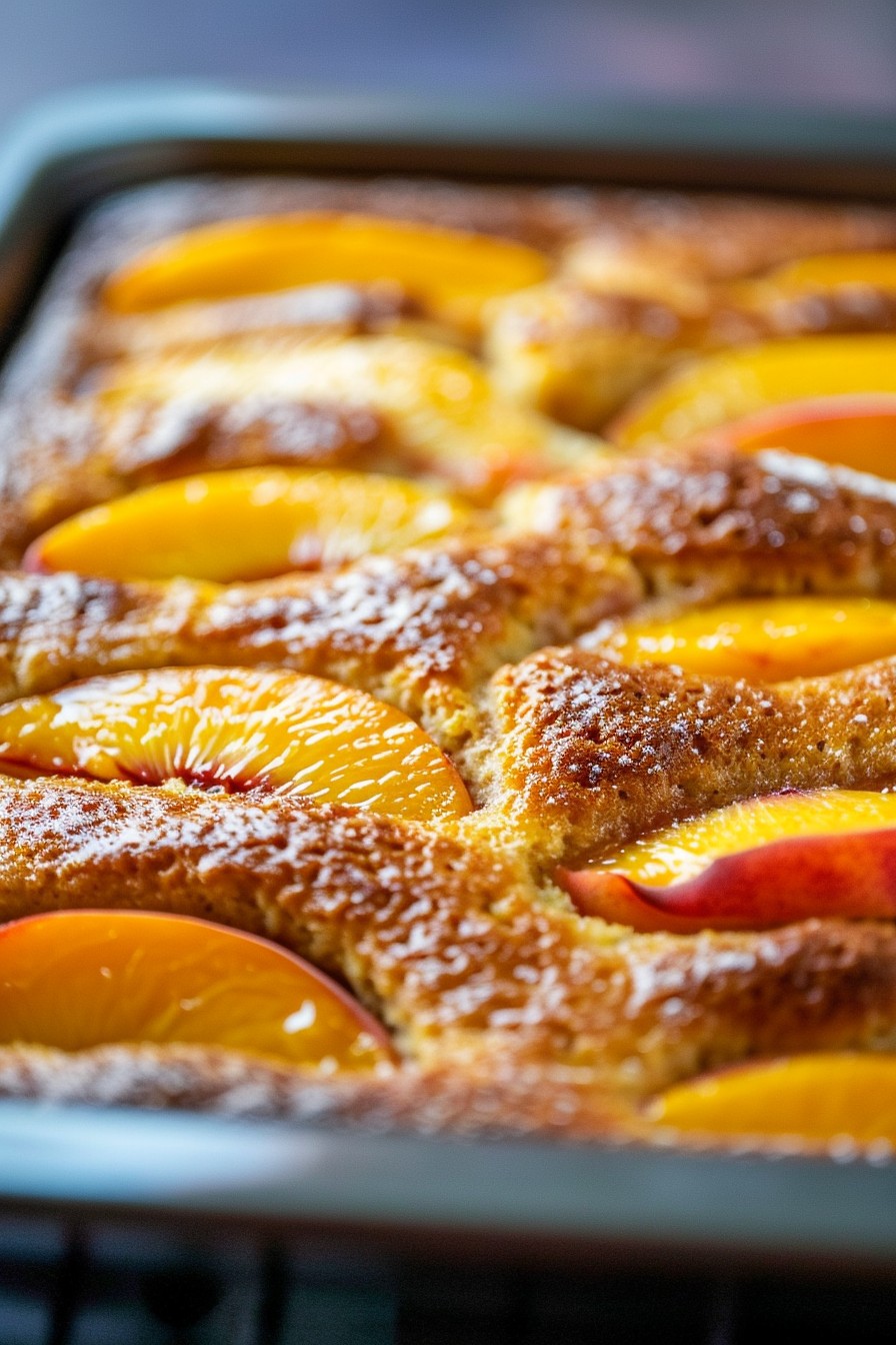 Canned Peaches Dessert Recipe