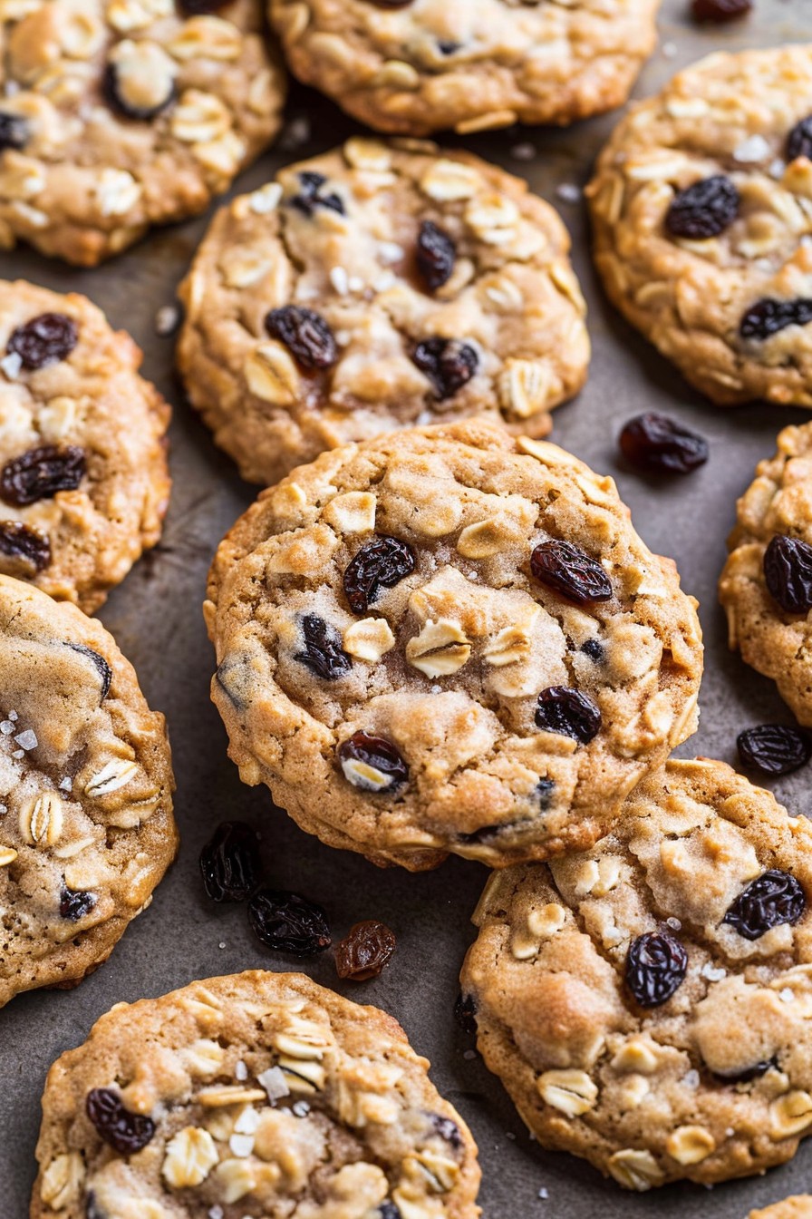 Chewy Raisin Oatmeal Cookie Recipe
