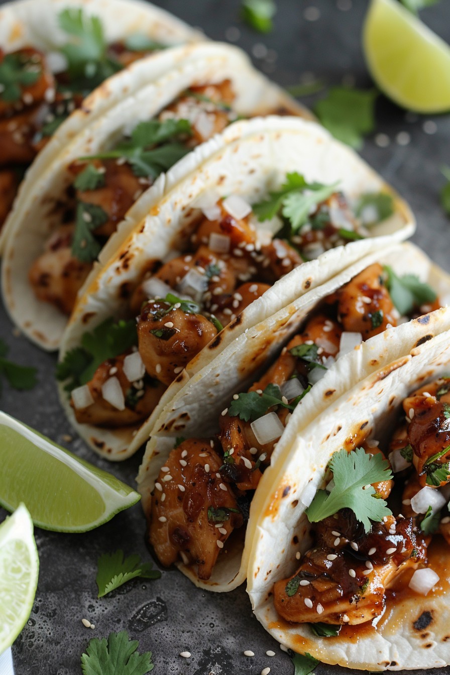 Chicken Adobo Tacos Recipe