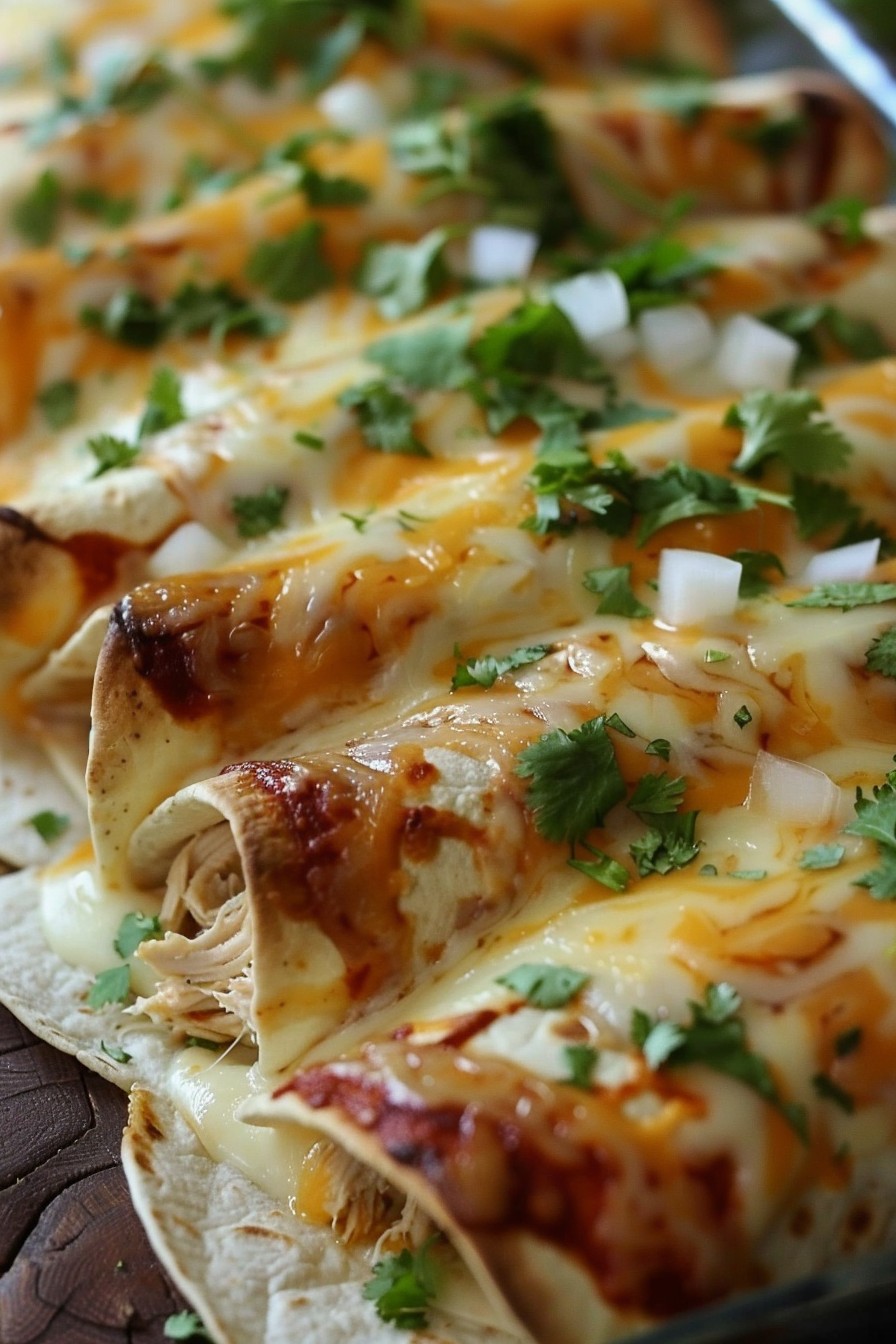 Chicken And Cheese Enchiladas Recipe