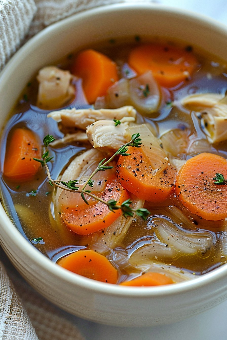 Chicken Carrot Soup Recipe