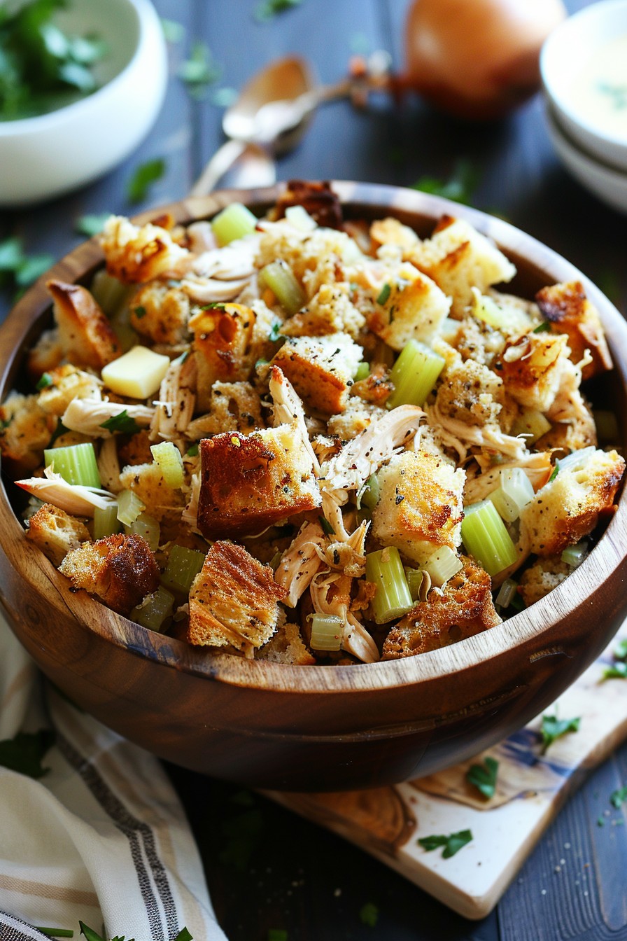 Chicken Crockpot Stuffing Recipe