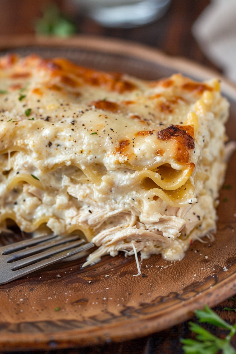 Chicken Lasagna White Sauce Recipe