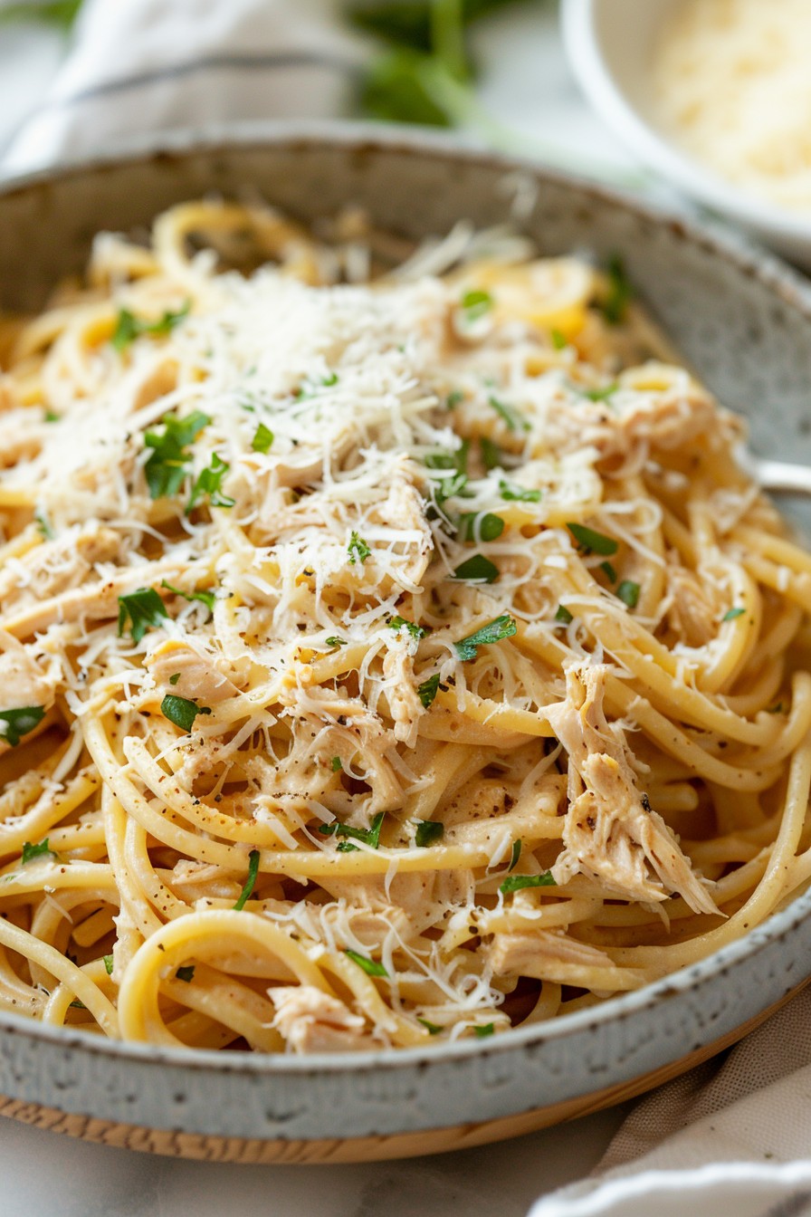 Chicken Spaghetti Recipe Cream Cheese