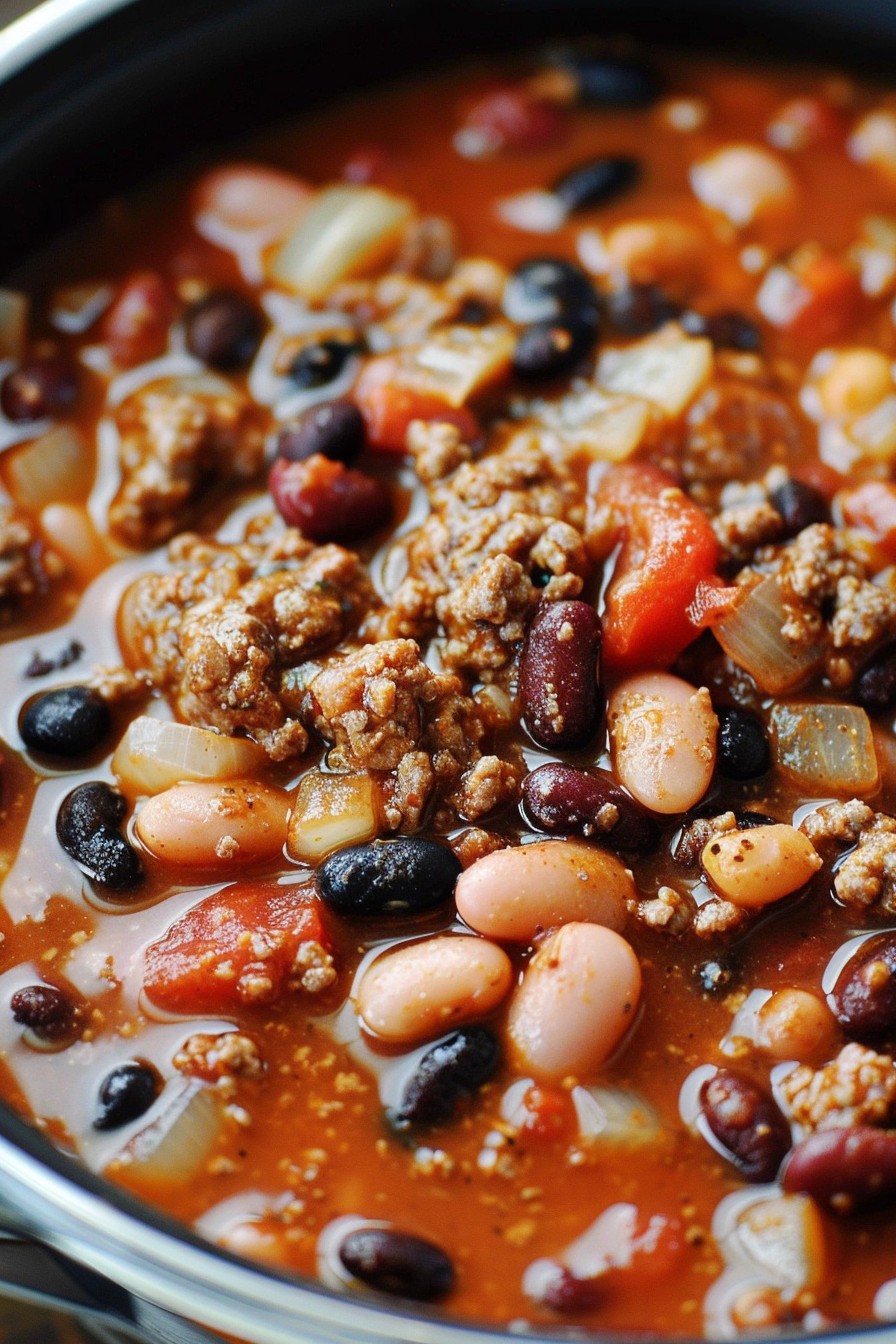 Chili With Canned Beans Recipe