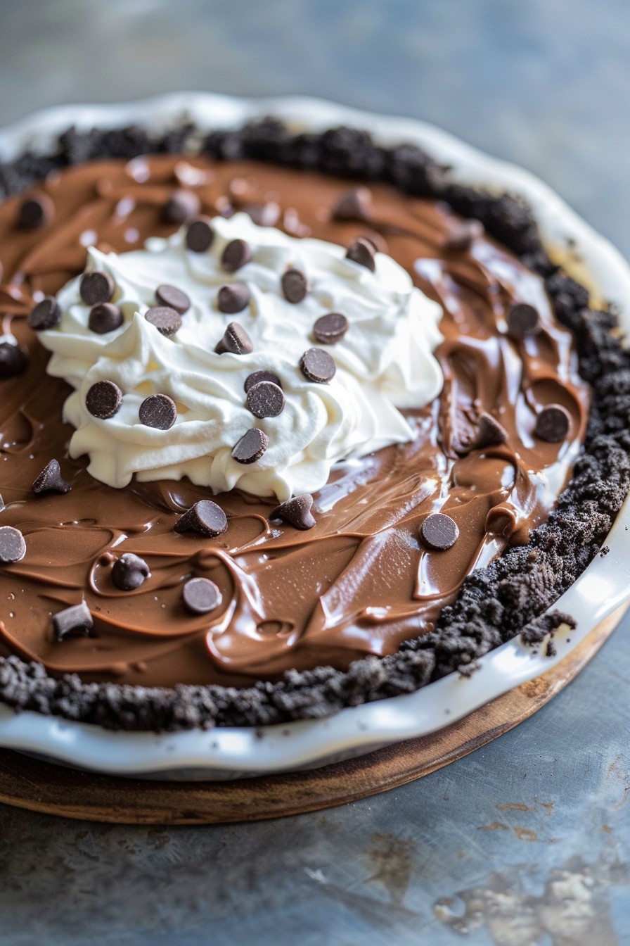 Chocolate Oreo Pie Recipe