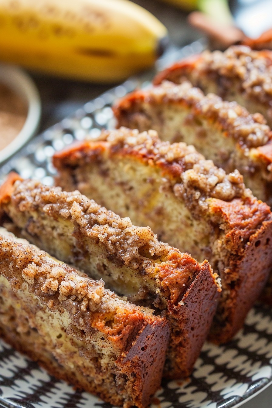 Cinnamon Banana Bread Recipe