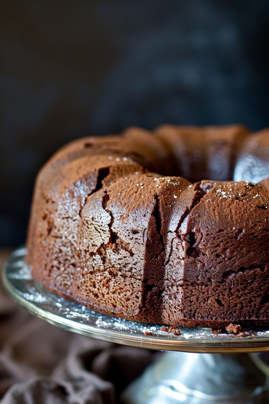 Cocoa Pound Cake Recipe