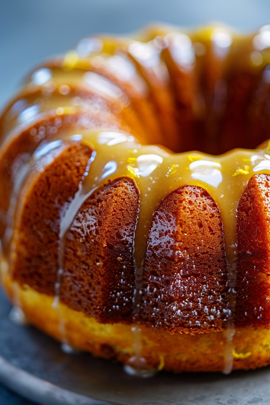 Glazed Lemon Bundt Cake Recipe