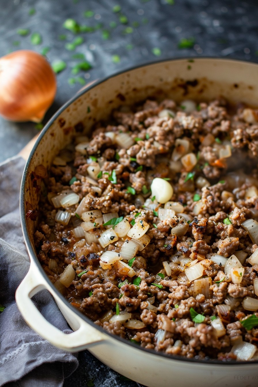 Ground Beef And Pork Recipe