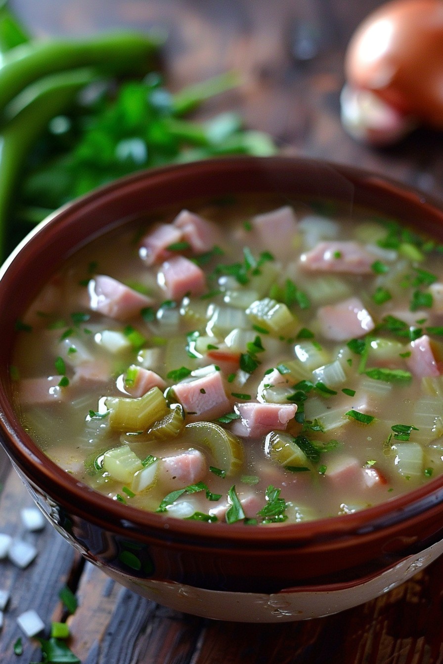 Ham And String Bean Soup Recipe