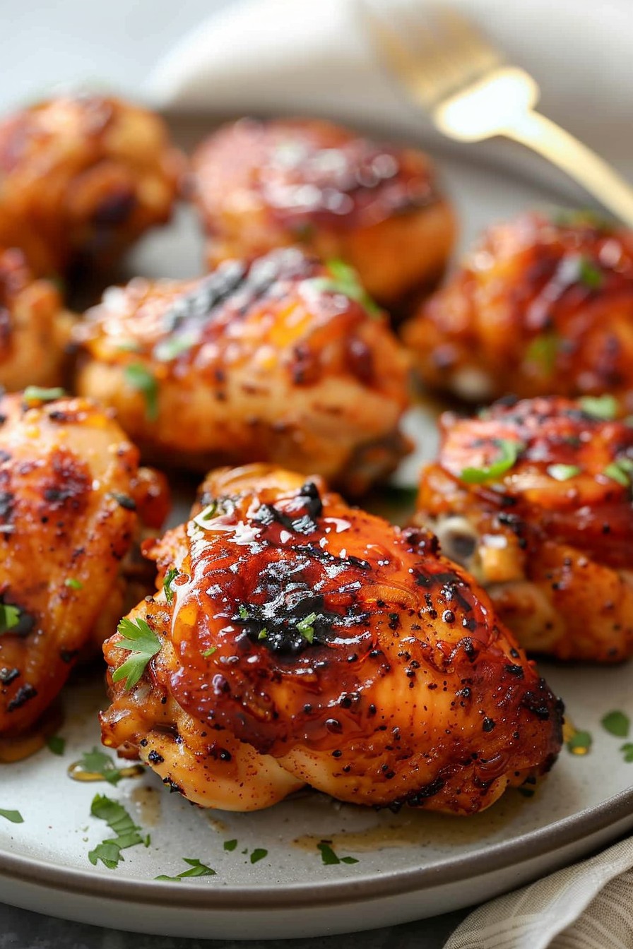 Hot Honey Chicken Thighs Recipe