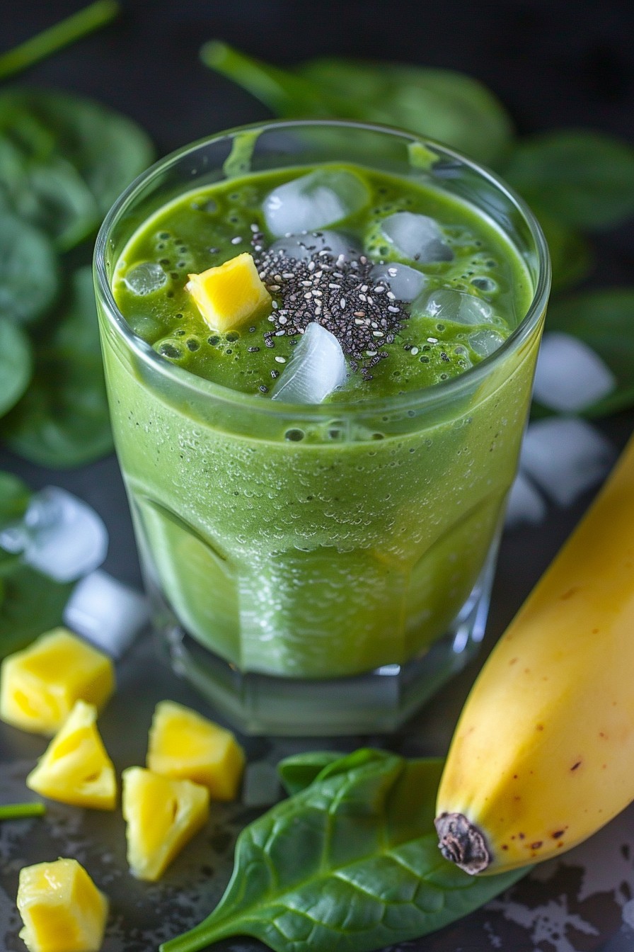 Island Green Smoothie Tropical Smoothie Recipe