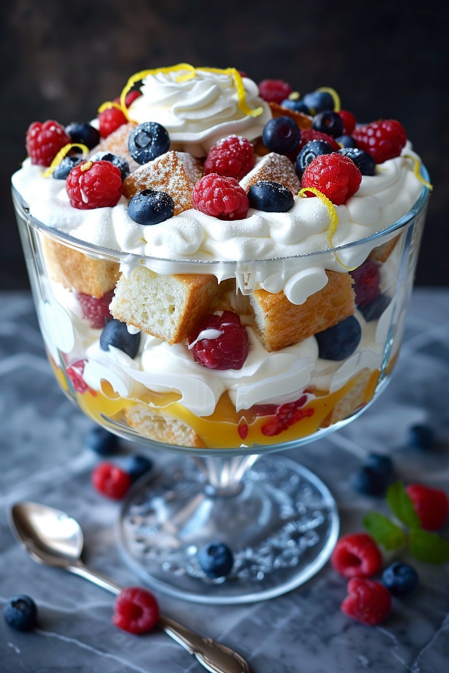 Lemon Trifle Recipe
