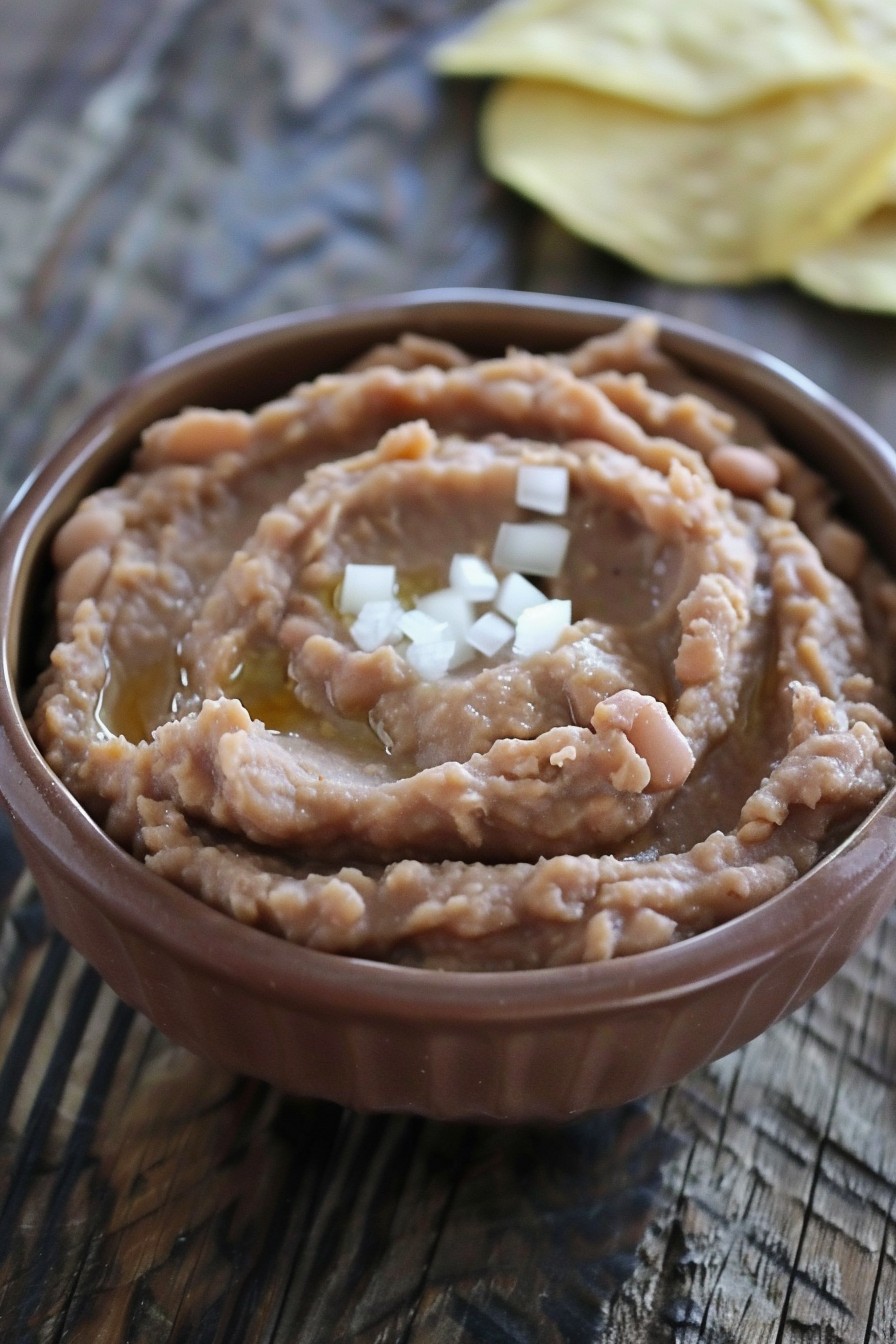 Mexican Refried Pinto Beans Recipe