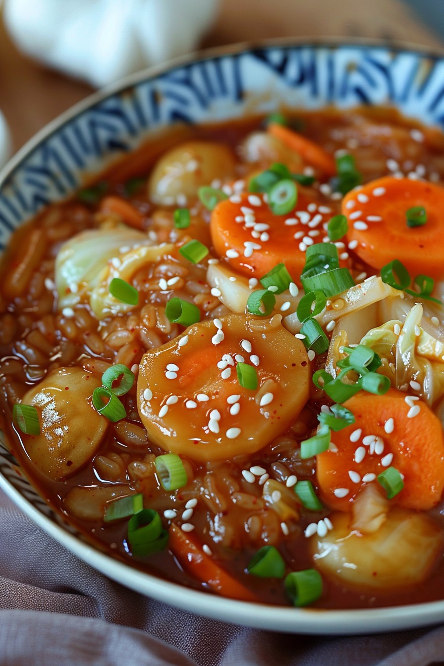Non Spicy Tteokbokki Recipe