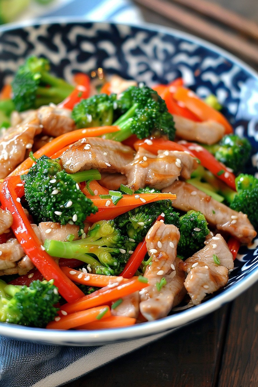 Pork And Vegetable Stir Fry Recipe
