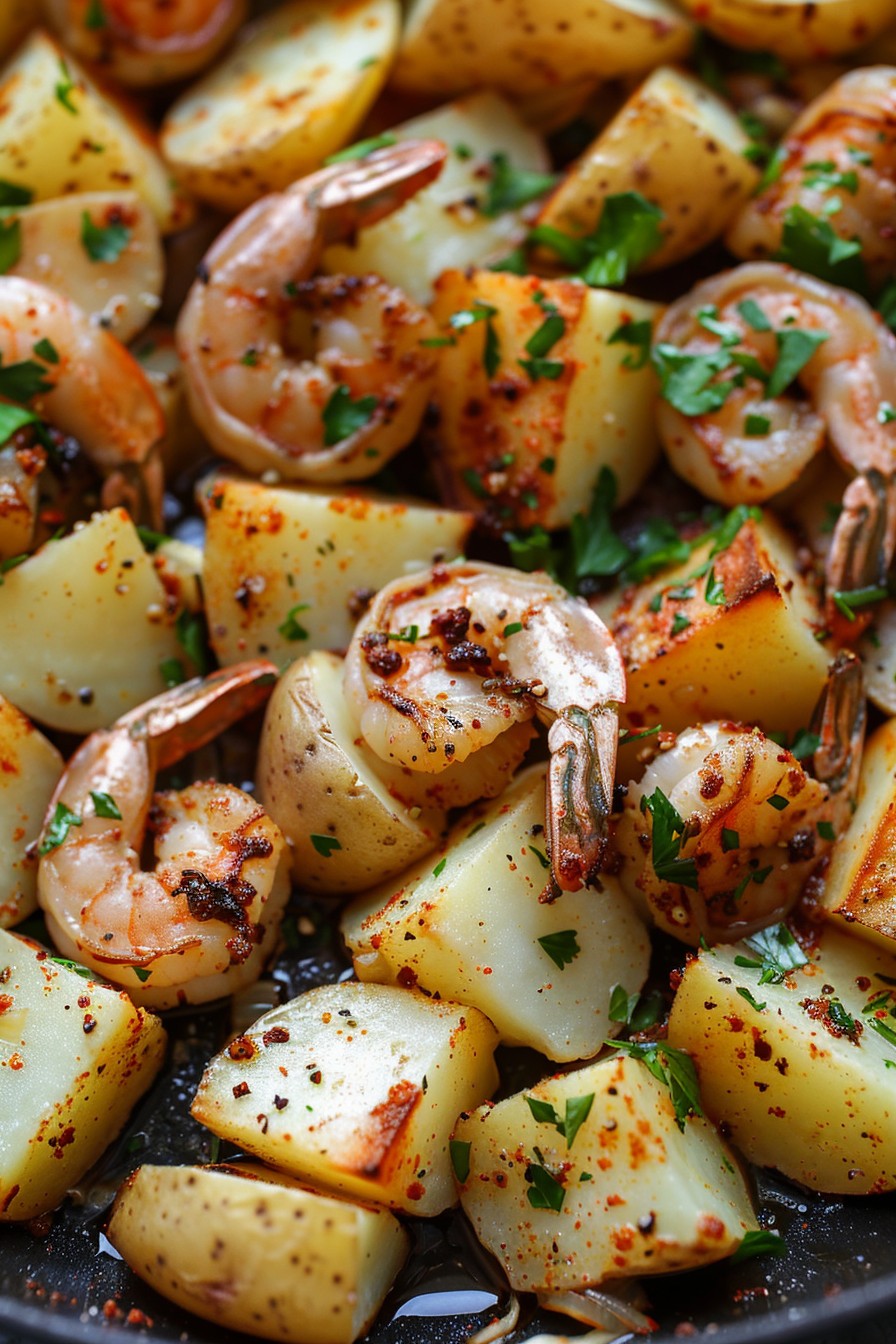 Potato And Shrimp Recipe