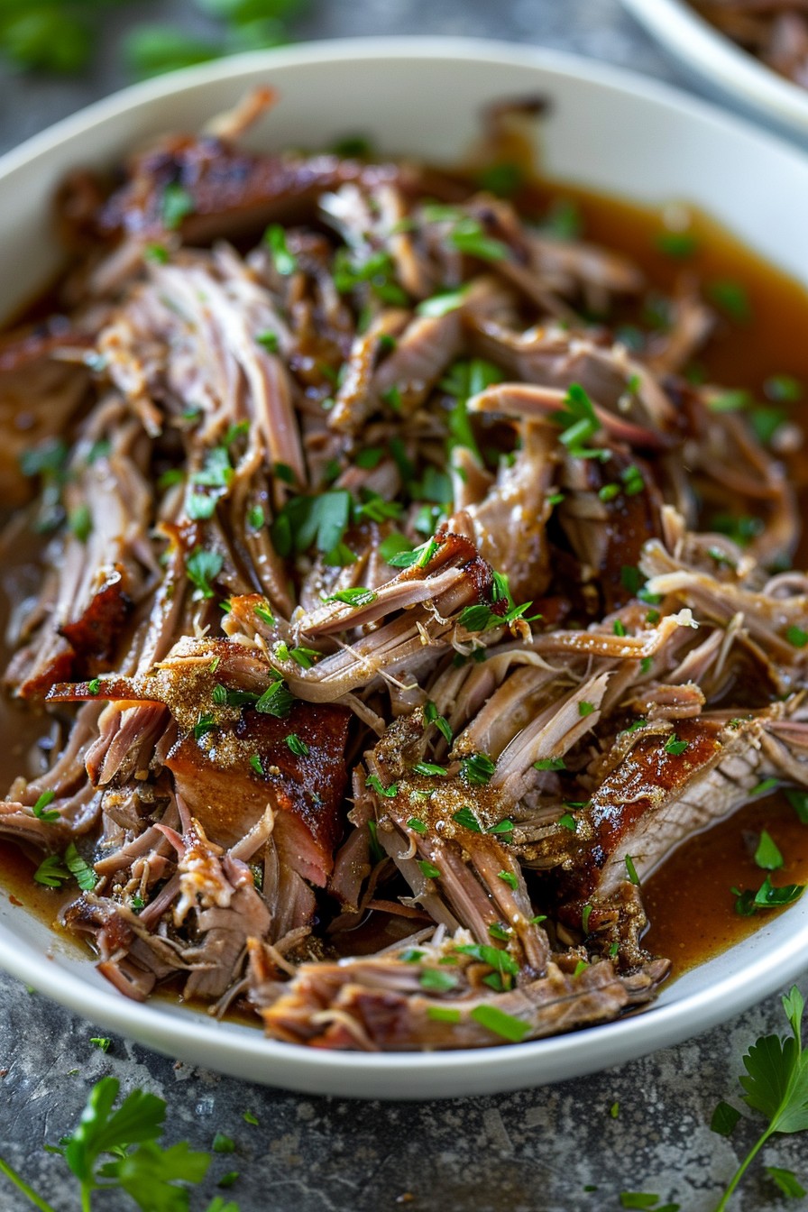 Pulled Pork Loin Crock Pot Recipe