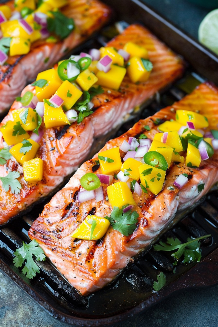 Salmon Recipe With Mango