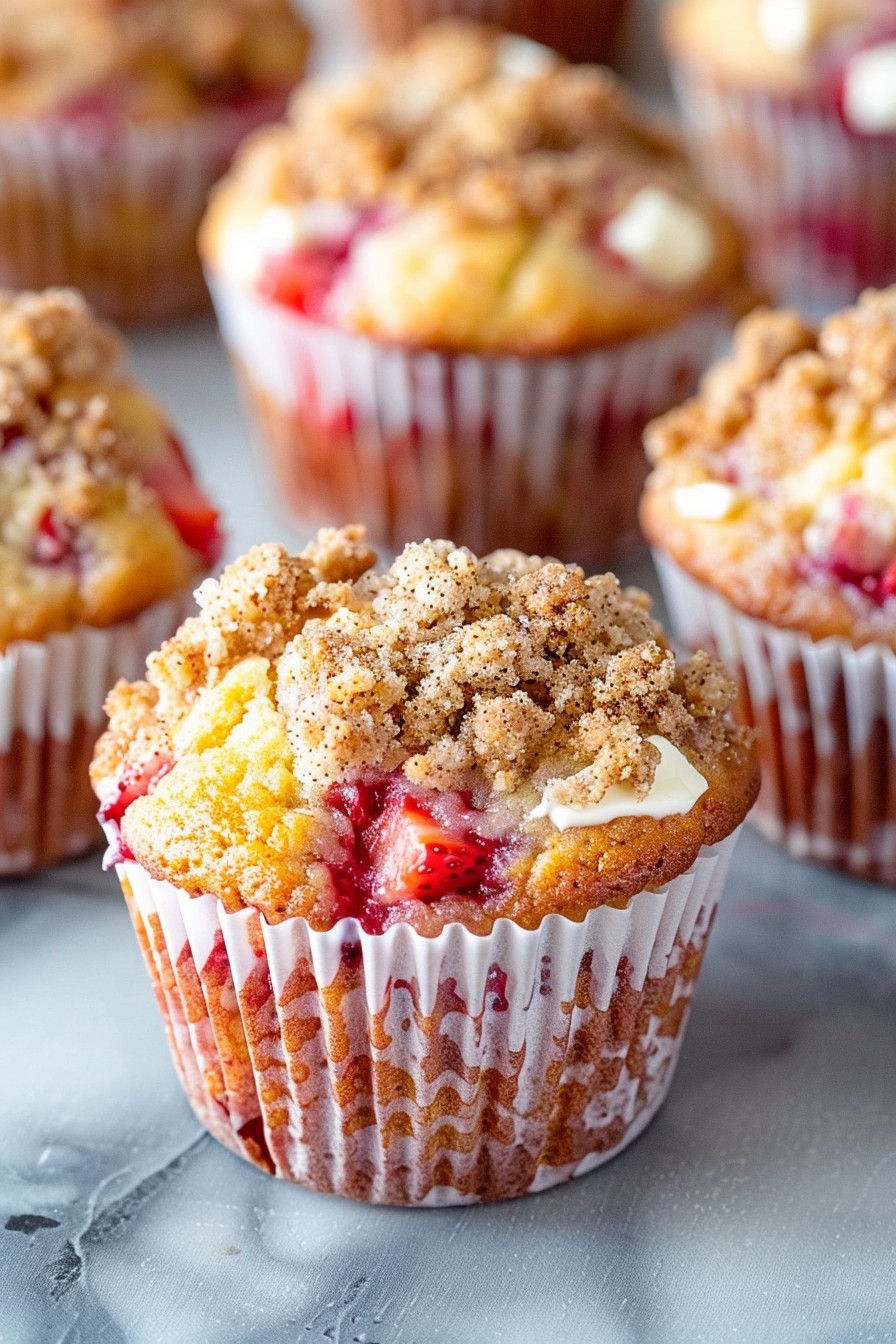 Strawberry Cheesecake Muffin Recipe
