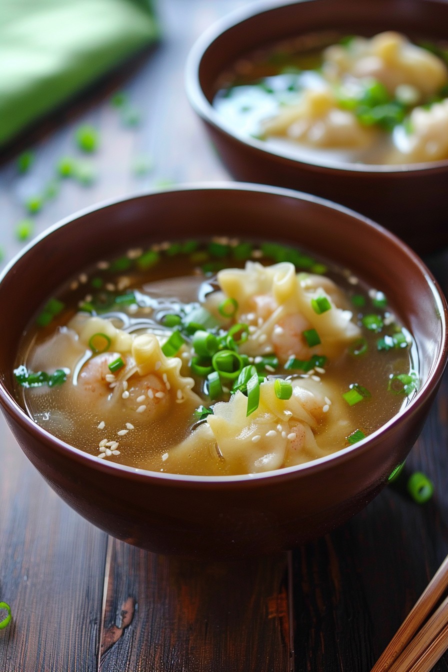 Traditional Wonton Soup Recipe