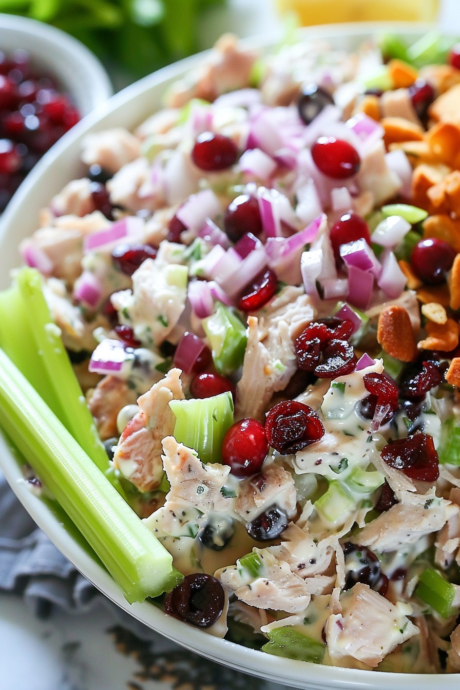 Turkey Cranberry Salad Recipe