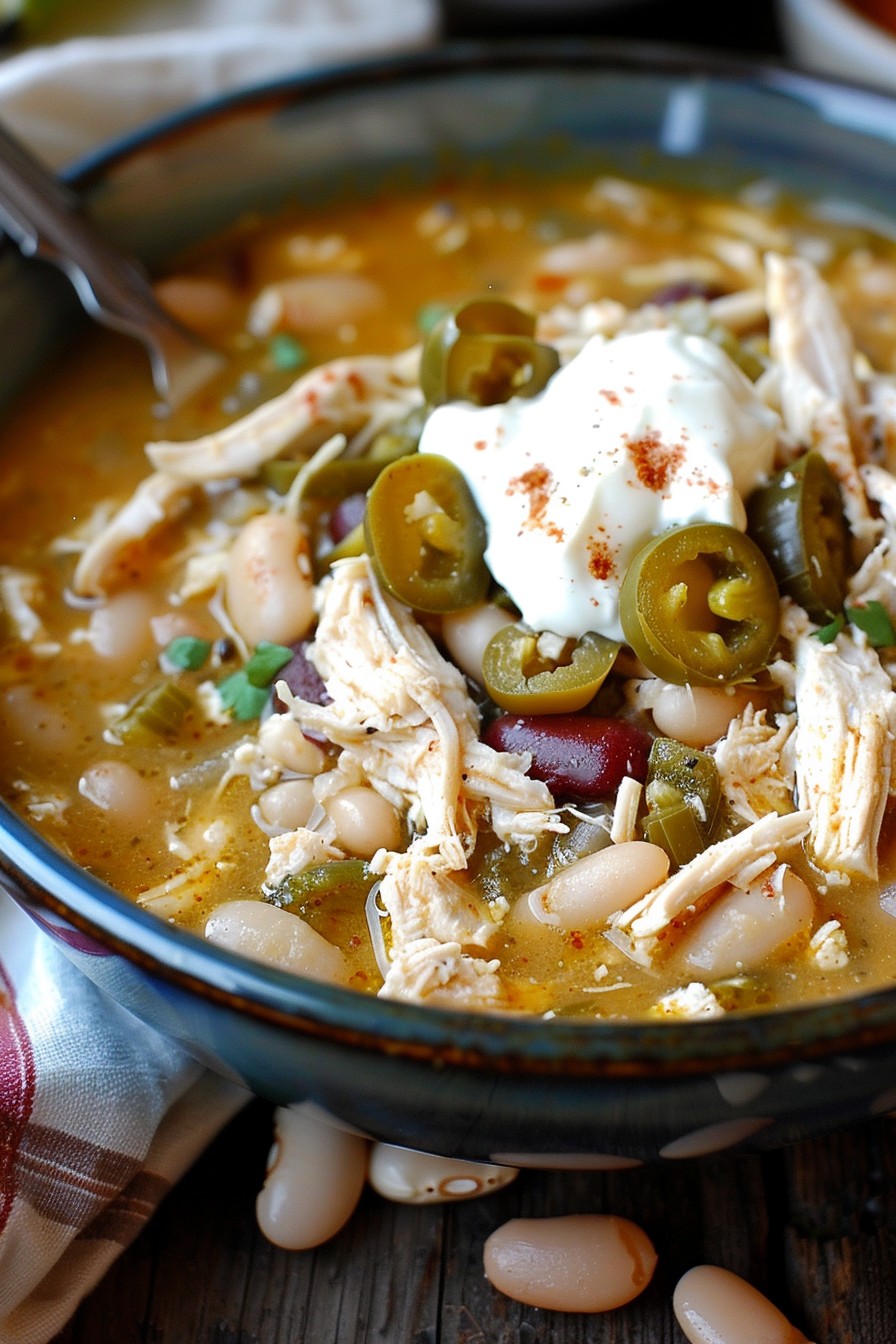 White Chicken Chili Recipe With Sour Cream